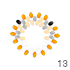  13